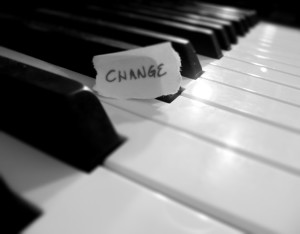 Whether major or minor –it’s still change!